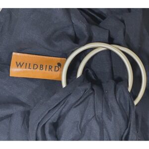 WildBird Ravev Linen Ring Sling 74" Gold Rings